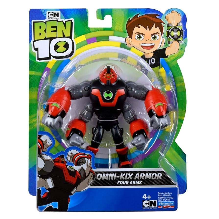 Ben 10 BEN47D10 Action Figure-Four Arms Omni Kix : Amazon.co